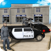 US Police Limousine Car &amp; Bike Transporter icon