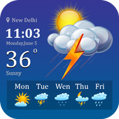 Daily Live Weather Forecast Report App icon