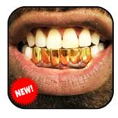 Gold Teeth Photo Editor on 9Apps