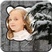 Snowfall Photo Frames