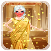 بنات تلبيس و مكياج ستايل هندي العاب بنات 2019 icon