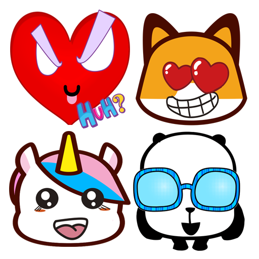 Kawaii Maker stickers, creator Kawaii icon