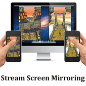 شاشة تيار الانعكاس التلفزيون التطبيق أيقونة