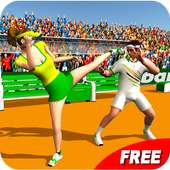 Spieler kämpfen Tennis on 9Apps