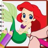 Little Mermaid Coloring Book