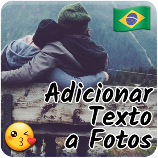 Adicionar Texto &amp; Adesivos a fotos App 🇧🇷(2020) icon