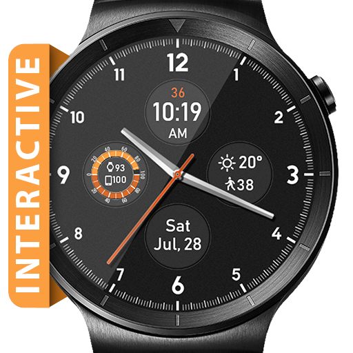 Simply Minimal HD Watch Face Widget Live Wallpaper icon