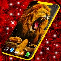 Brave Lion Live Wallpaper on 9Apps