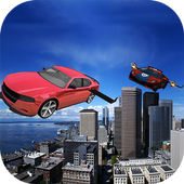 Flying Police Car Police Chase icon