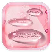 Rose Water - One Sms, Free, Personalize icon