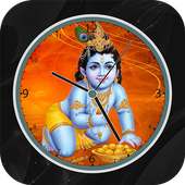 Krishna Clock Live Wallpaper on 9Apps