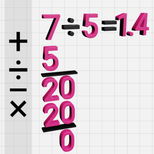Schriftliche Division Rechner icon