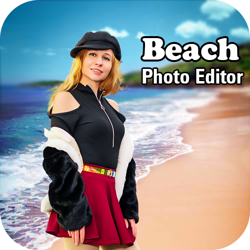 Photo on Beach : Beach Photo Maker icon