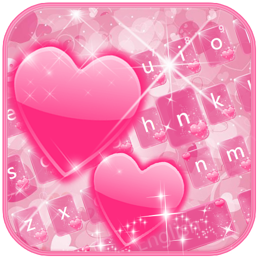 Pink love Keyboard Theme icon