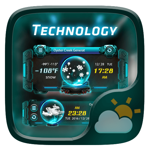 Technology GO Weather Widget Theme icon