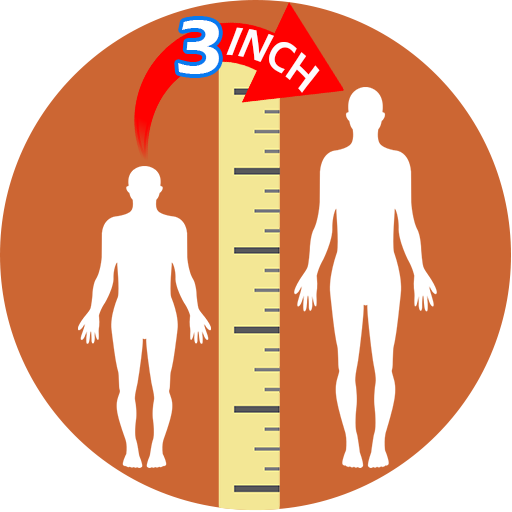 Grow Taller -Workout Diet Tips icon