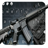 Submachine Gun Keyboard Themes icon