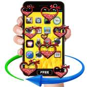 Love Hearts Live Screen on 9Apps