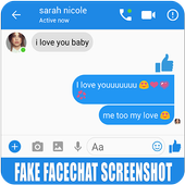 FaceChat "fakechat and fake text message" icon