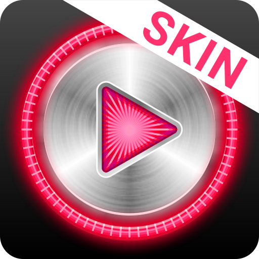 MusiX Hi-Fi Pink Skin for music player icon