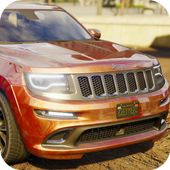 Jeep Driving Grand Cherokee 3D icon