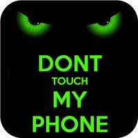 Green Dont Touch My Phone Theme