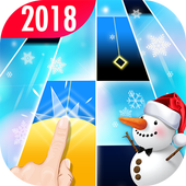 Klavier Schwarz Fliesen icon