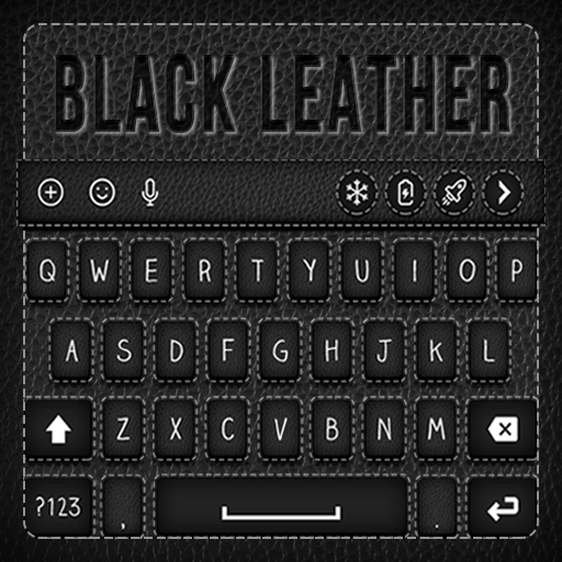 Black Leather Keyboard Theme icon