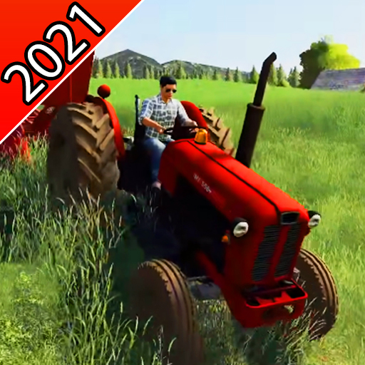 Tractor Trolley Simulator Farming Game 2021 icon