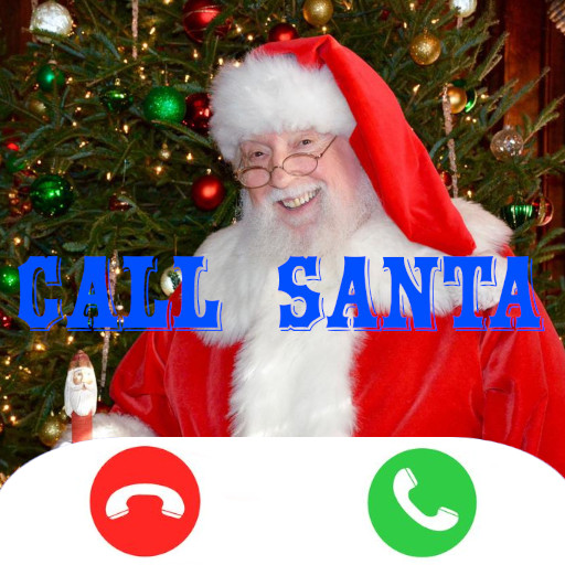 Call Santa - a Message from Santa, video &amp; call icon