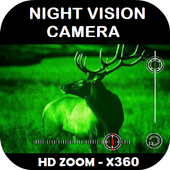Night Vision Camera(photo &amp; video) simulator icon
