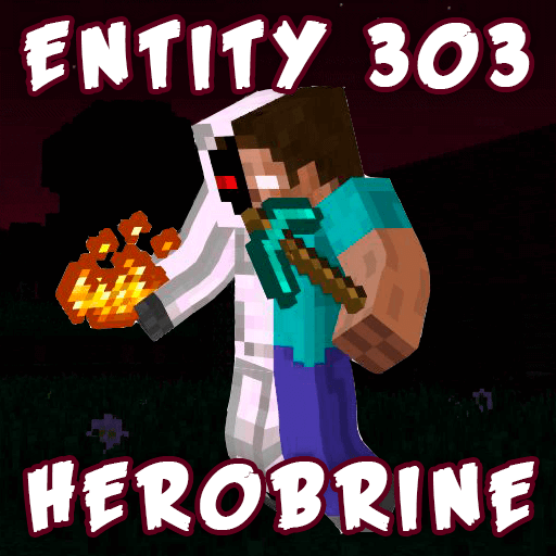 Entity 303 Herobrine Skins for Minecraft PE icon