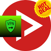 Fmovies4:VPN  all in one video player &amp; downloader icon