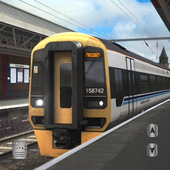 Euro Train Driver Sim 3D - Crossing Railroad Game icon