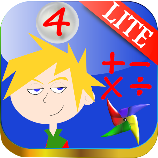 4th Grade Math Game Kids LITE icon