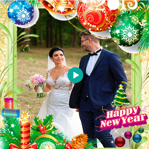 New Year Video Maker icon