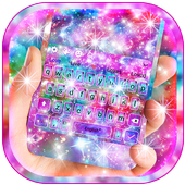 Fancy Galaxy Keyboard Theme icon