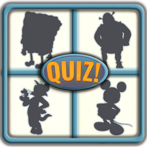 Quiz Game. Guess the Cartoon icon