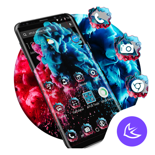 Color Smoke APUS Launcher theme icon