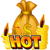 Hot cash icon