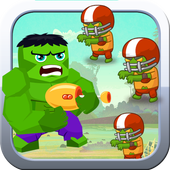 Zombie hulK Defense logO fRee GAME icon
