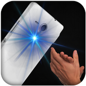 Clap to torch flash light icon