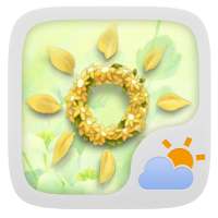 SPRING THEME GO WEATHER EX on 9Apps