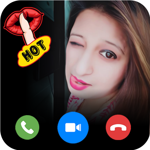 Indian Hot Girls Video Call,Girls Video Call Prank icon