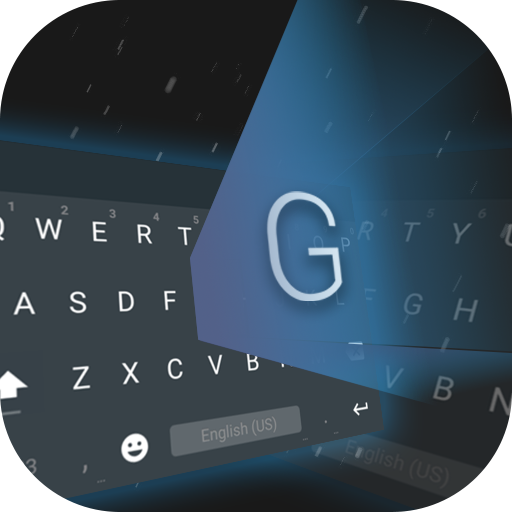 Simple Black Keyboard Theme icon