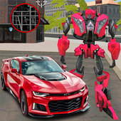 Robot Car Game - Robot Transforming Games icon