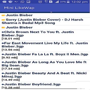 Mp3 LikeWap screenshot 7