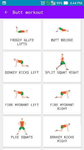 Sports exercises screenshot 4