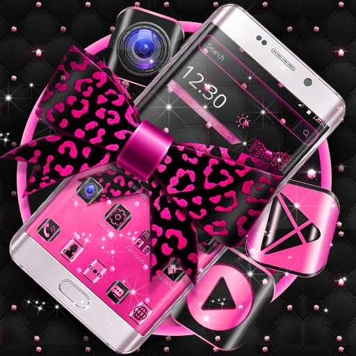 Pink Bowknot Launcher Theme🎀 icon