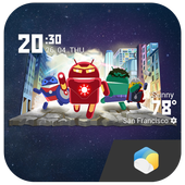 Super Hero Weather Today Widge icon